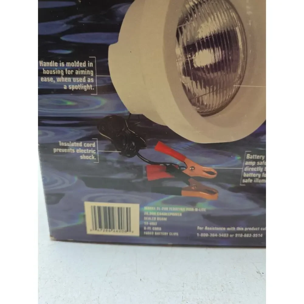 Vintage Night Blaster Floating Fish-N-Lite 12V Optronics w/ Box